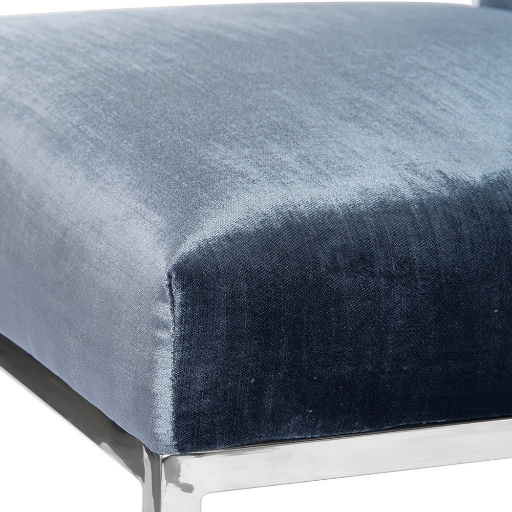 KRZESŁO luksusowe, na srebrnej podstawie, pikowane oparcie, wygodne siedzisko (tkanina do wyboru), wyrafinowane KRZESŁO luksusowe, na srebrnej podstawie, pikowane oparcie, wygodne siedzisko (tkanina do wyboru), wyrafinowane