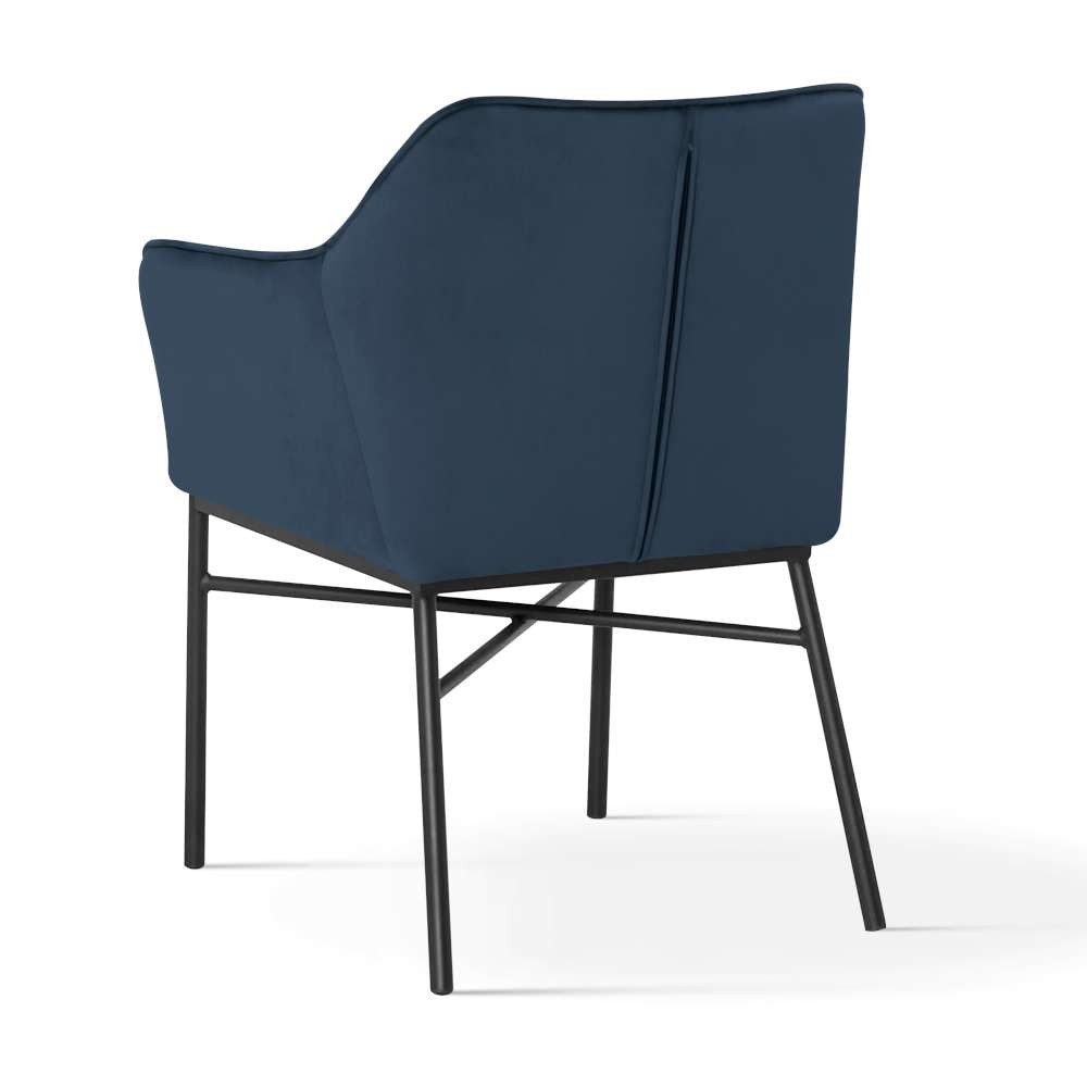 KRZESŁO z podłokietnikami, szerokie wygodne siedzisko, czarne nogi, welurowa tapicerka (dowolny kolor), ekskluzywne KRZESŁO z podłokietnikami, szerokie wygodne siedzisko, czarne nogi, welurowa tapicerka (dowolny kolor), ekskluzywne