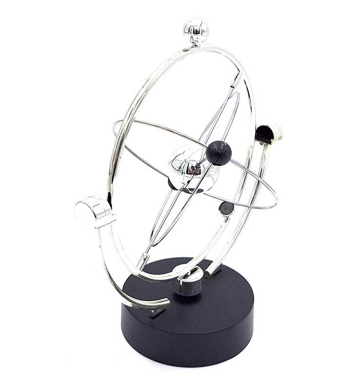 FIGURKA DEKORACYJNA układ gwiezdny, srebrna, czarna podstawa, nowoczesny styl, piękna FIGURKA DEKORACYJNA układ gwiezdny, srebrna, czarna podstawa, nowoczesny styl, piękna