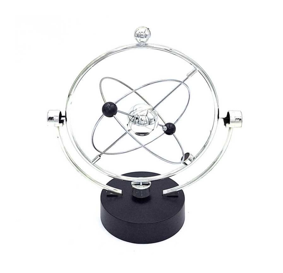 FIGURKA DEKORACYJNA układ gwiezdny, srebrna, czarna podstawa, nowoczesny styl FIGURKA DEKORACYJNA układ gwiezdny, srebrna, czarna podstawa, nowoczesny styl