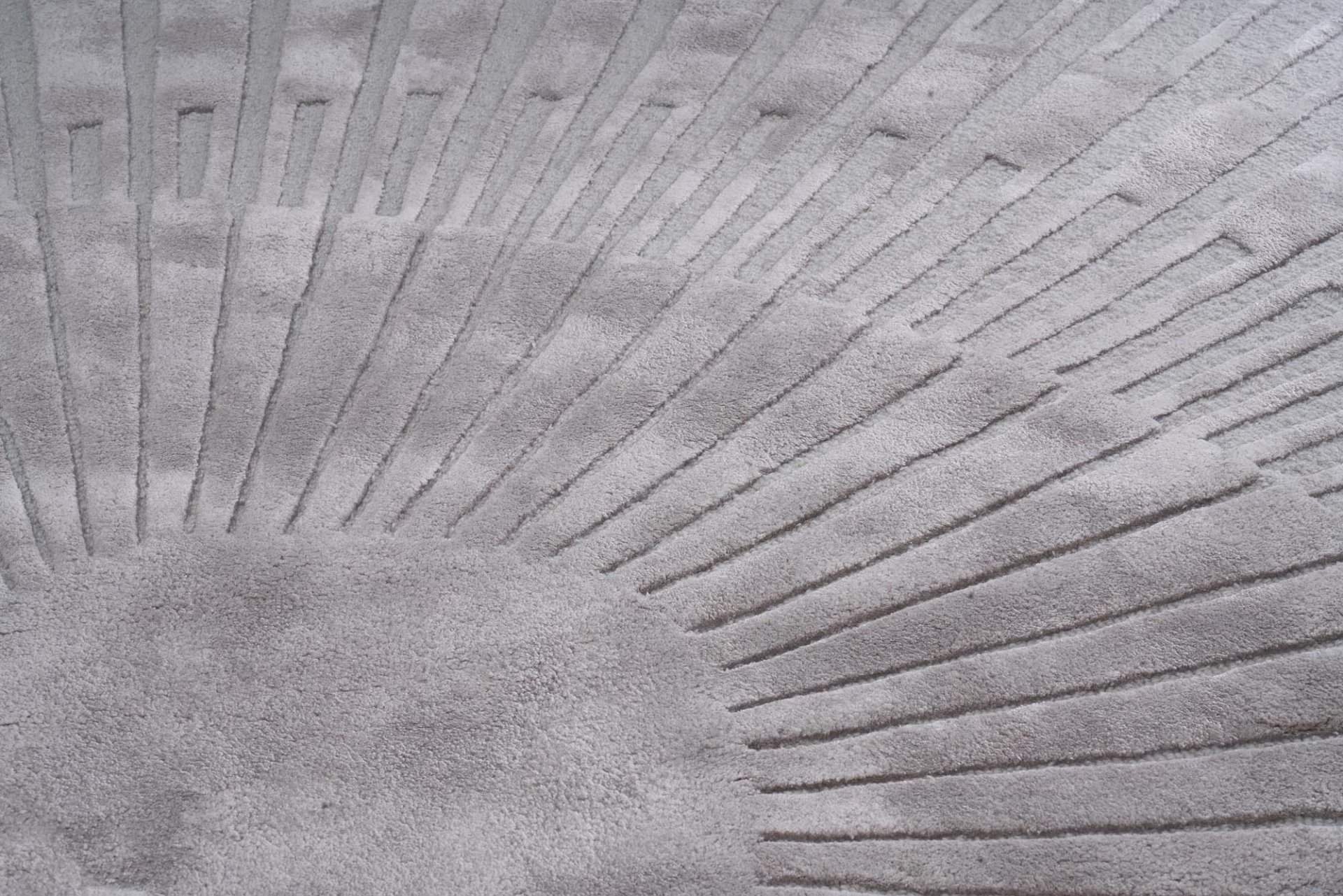 DYWAN okrągły, szary, wyjątkowa faktura, ręcznie wykonany, wyrafinowany DYWAN okrągły, szary, wyjątkowa faktura, ręcznie wykonany, wyrafinowany