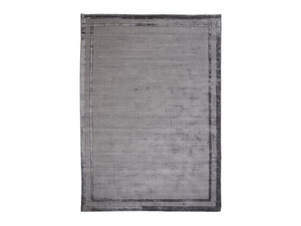 DYWAN prostokątny, stalowy kolor, podwójne obramowanie, ręczne wykonanie DYWAN prostokątny, stalowy kolor, podwójne obramowanie, ręczne wykonanie