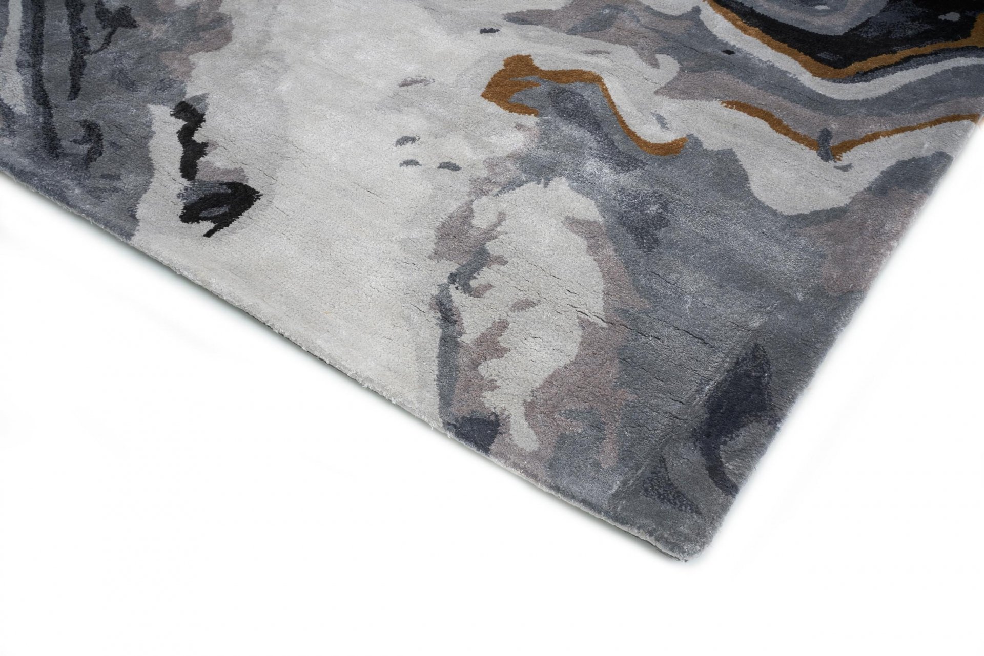 DYWAN prostokątny, szaro-złota kolorystyka, abstrakcyjny wzór, nowoczesny styl, wyjątkowy DYWAN prostokątny, szaro-złota kolorystyka, abstrakcyjny wzór, nowoczesny styl, wyjątkowy