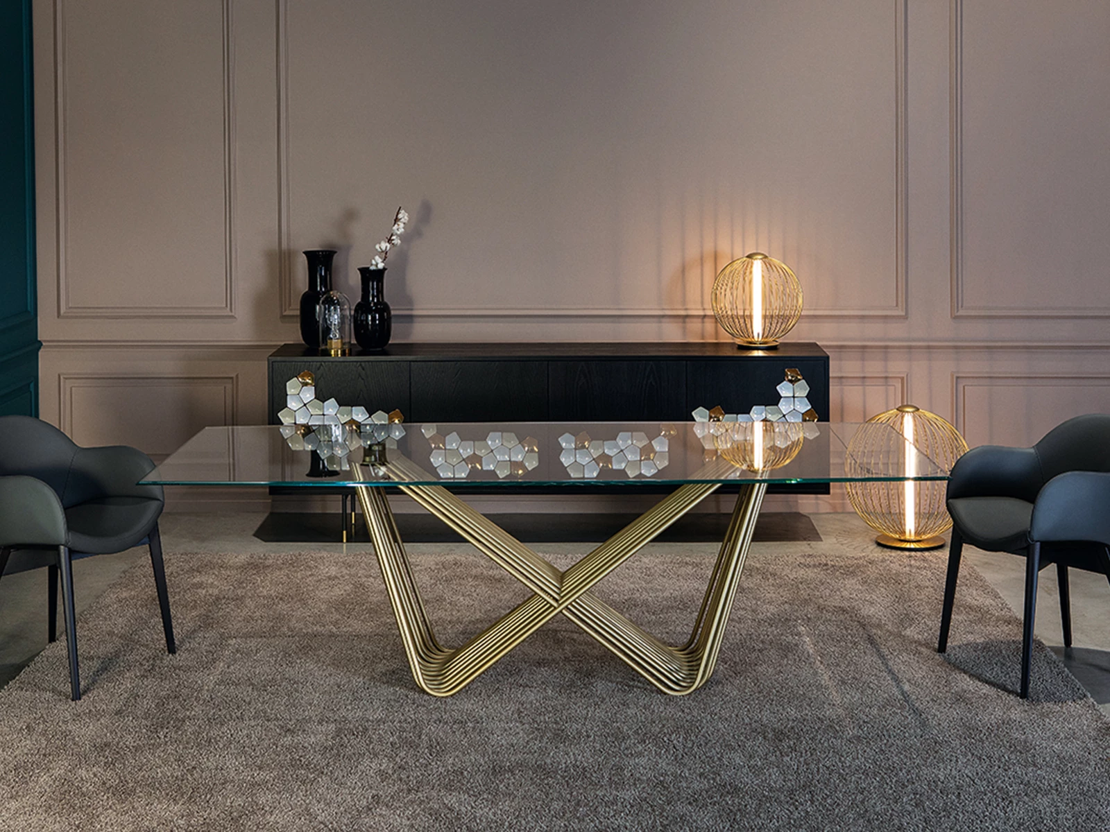 WŁOSKI STÓŁ JADALNIANY na metalowej nowoczesnej podstawie, prostokątny blat, wysoka jakość, wyjątkowy WŁOSKI STÓŁ JADALNIANY na metalowej nowoczesnej podstawie, prostokątny blat, wysoka jakość, wyjątkowy