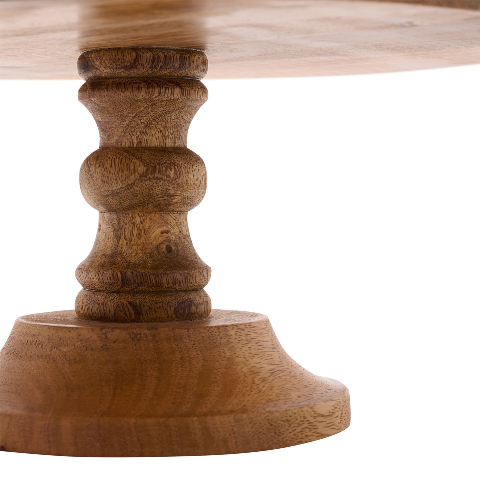 PATERA na ciasto okrągła, drewniana na stojaku, nowoczesny styl, piękna