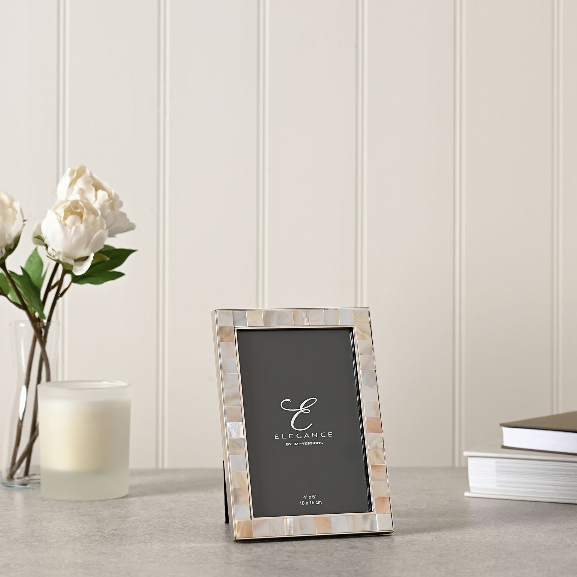 RAMKA NA ZDJĘCIE z ramą z metalu i masy perłowej, nowoczesny, ekskluzywny styl 10x15 cm, piękna RAMKA NA ZDJĘCIE z ramą z metalu i masy perłowej, nowoczesny, ekskluzywny styl 10x15 cm, piękna