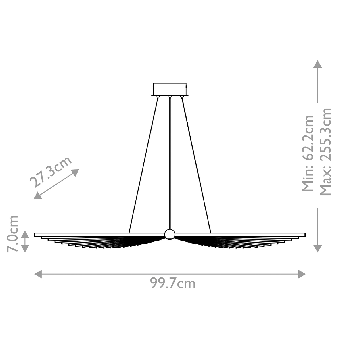 ŻYRANDOL w formie skrzydeł z matowo złotym wykończeniem, źródło światła LED, designerski styl, wymiary ŻYRANDOL w formie skrzydeł z matowo złotym wykończeniem, źródło światła LED, designerski styl, wymiary