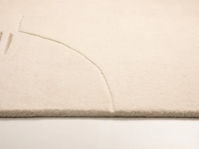 DYWAN Allea z naturalnej wełny, beżowo-biała kolorystyka, nowoczesny styl, piękny DYWAN Allea z naturalnej wełny, beżowo-biała kolorystyka, nowoczesny styl, piękny