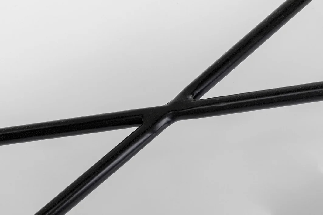 KONSOLA Glenn na metalowych nogach z drewnianym, ryflowanym korpusem i białym marmurowym blatem, nowoczesna-1 KONSOLA Glenn na metalowych nogach z drewnianym, ryflowanym korpusem i białym marmurowym blatem, nowoczesna-1