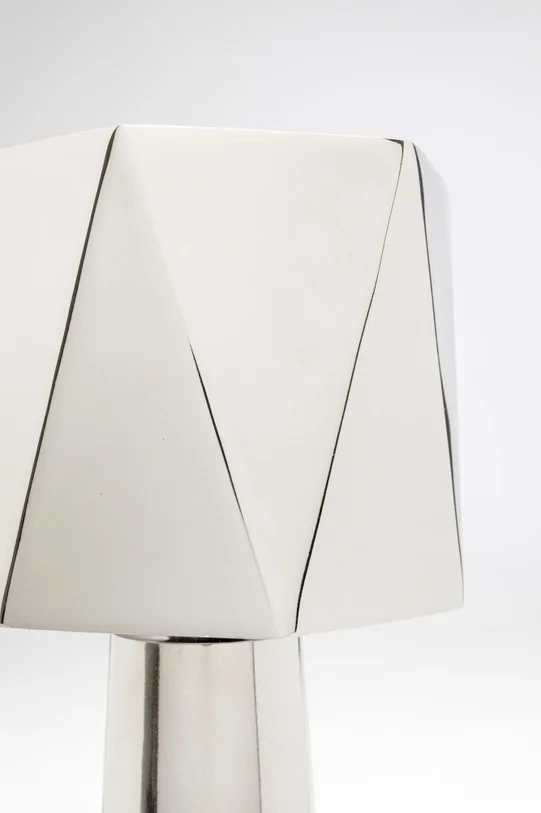 LAMPA STOŁOWA srebrna, aluminiowa, nowoczesny styl, designerski styl, wyjątkowa LAMPA STOŁOWA srebrna, aluminiowa, nowoczesny styl, designerski styl, wyjątkowa