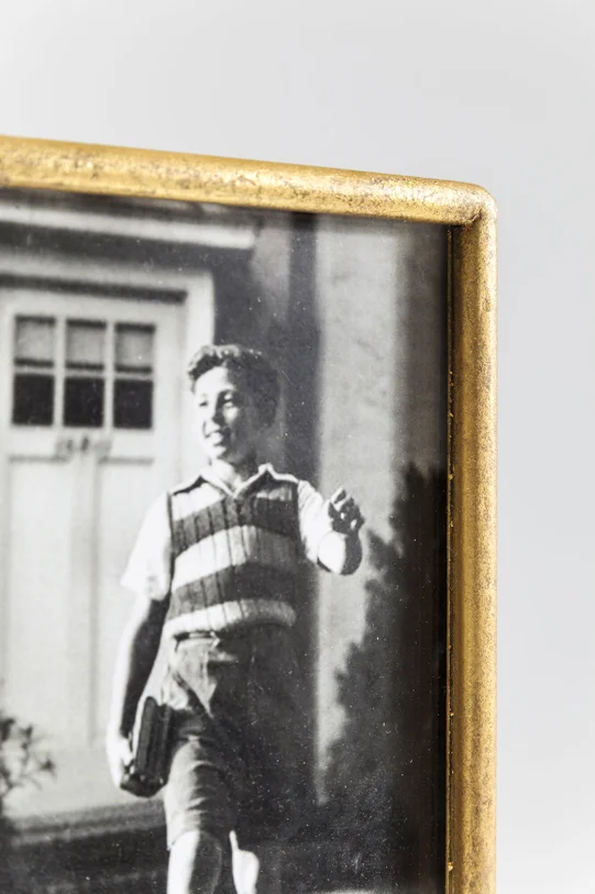 RAMKA NA ZDJĘCIE Duck Feet stojąca, metalowa, złote wykończenie, nowoczesny styl, eksklzuywna