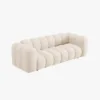 SOFA MODUŁOWA 3-osobowa, kolor i materiał do wyboru, styl nowoczesny, zaoblone kształty, haga23, piękna