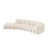 SOFA MODUŁOWA 5-osobowa, kolor i materiał do wyboru, styl nowoczesny, zaoblone kształty-1