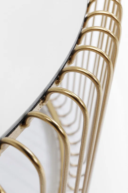 ZESTAW STOLIKÓW KAWOWYCH Wire, okrągłe, złote, lustrzane blaty, nowoczesny styl, designerski ZESTAW STOLIKÓW KAWOWYCH Wire, okrągłe, złote, lustrzane blaty, nowoczesny styl, designerski