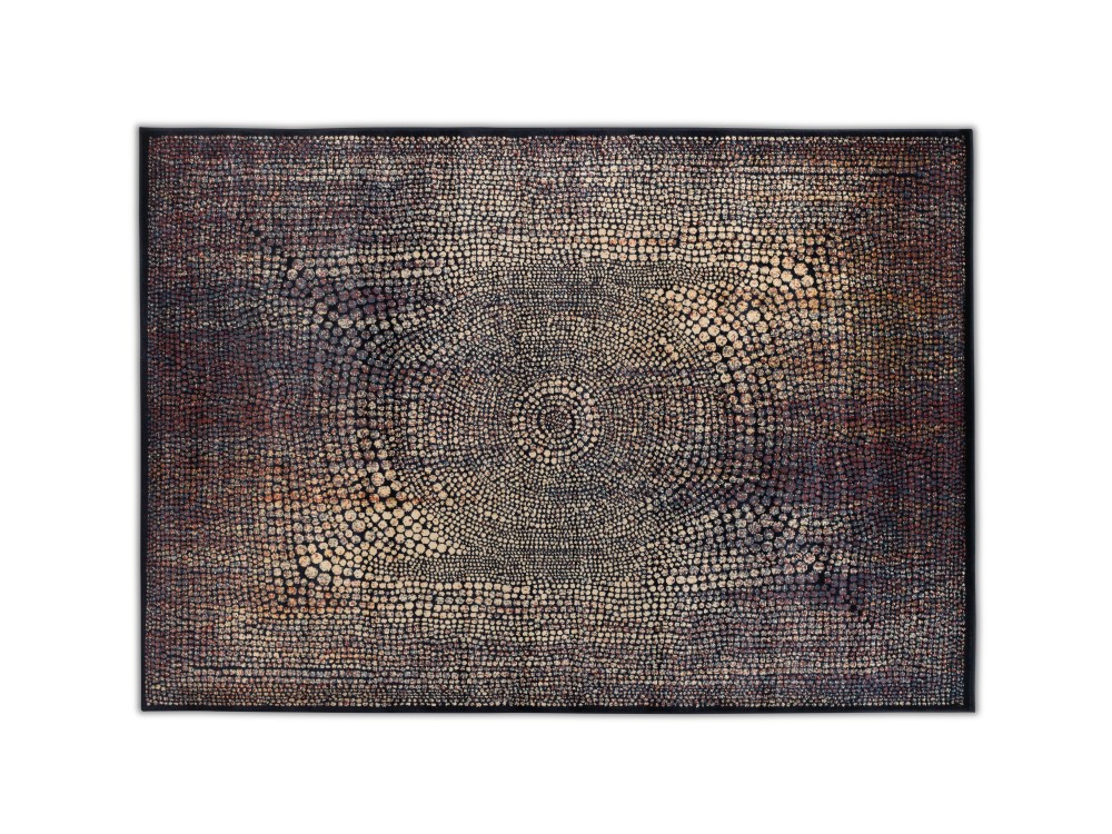 DYWAN Mehran, prostokątny, z polipropylenu, niebiesko morski kolor, nowoczesny styl DYWAN Mehran, prostokątny, z polipropylenu, niebiesko morski kolor, nowoczesny styl