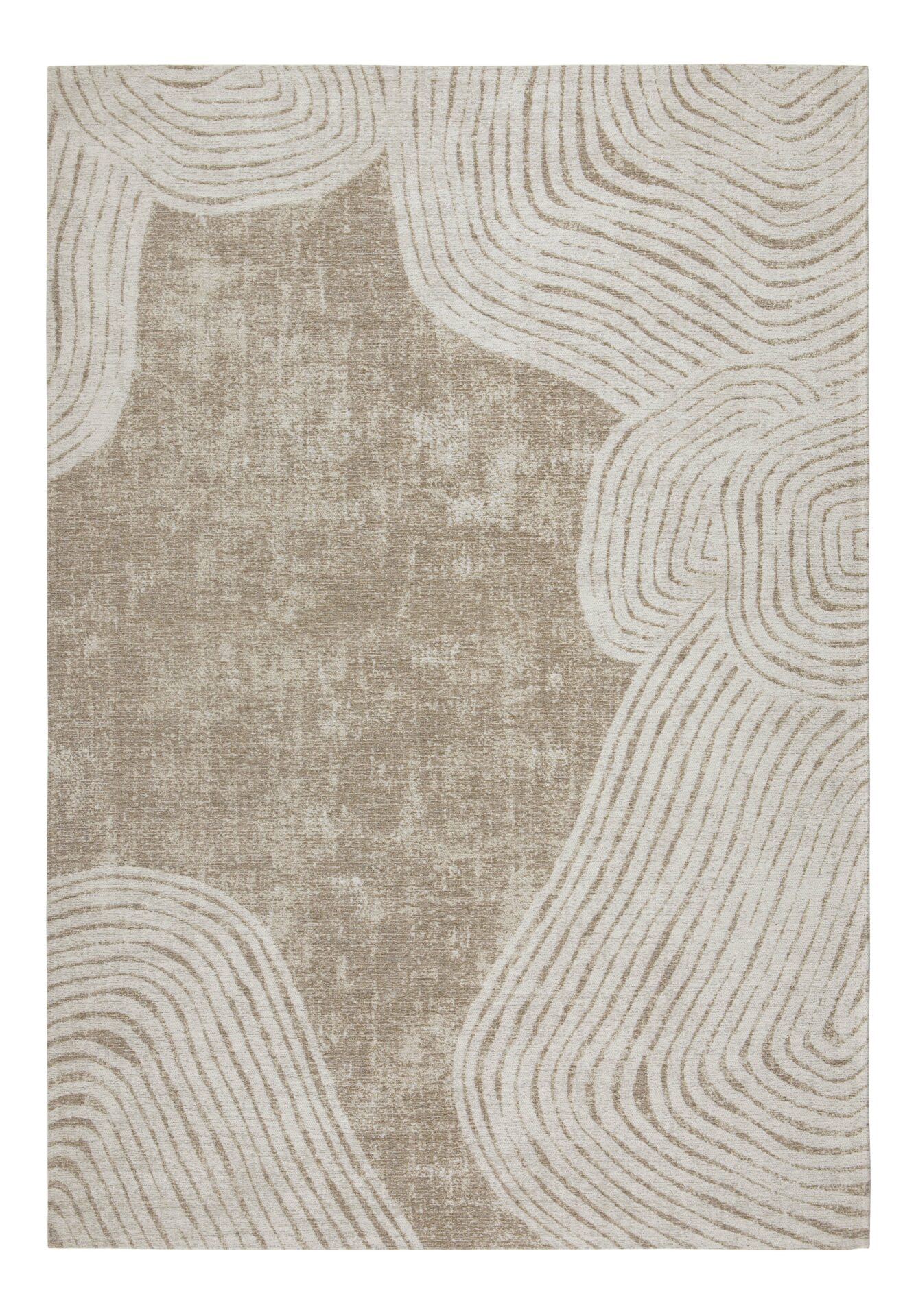 DYWAN Deco Rugs Beige Seashell beżowy, designerski wzór, nowoczesny styl DYWAN Deco Rugs Beige Seashell beżowy, designerski wzór, nowoczesny styl