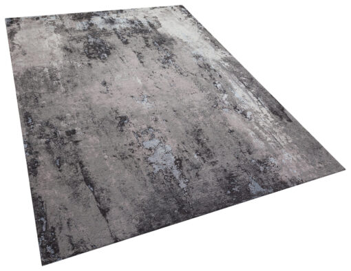 DYWAN Deco Rugs Dark Grey niebiesko-szary, designerski wzór, polska marka, piękny