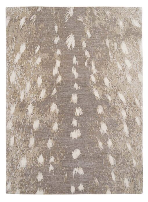 DYWAN Deco Rugs Fawn Beige beżowo-brązowy, w cętki, nowoczesny styl