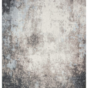 DYWAN Deco Rugs Light Grey szaro-niebieski, designerski wzór, nowoczesny