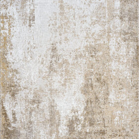 DYWAN Deco Rugs Modern White biało-beżowy, abstrakcyjny wzór, nowoczesny styl