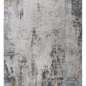 DYWAN Deco Rugs Pure Mineral szaro-niebieski designerski wzór, nowoczesny styl