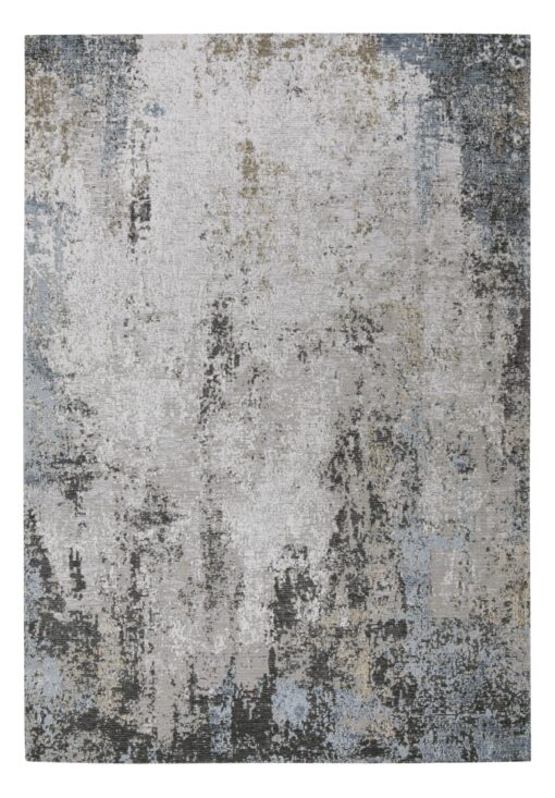 DYWAN Deco Rugs Pure Mineral szaro-niebieski designerski wzór, nowoczesny styl