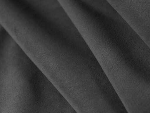 NAROŻNIK Halley 5-osobowy, aksamitny, eleganckie przeszycia, zaoblone kształty, designerski styl, strona do wyboru, szary-5