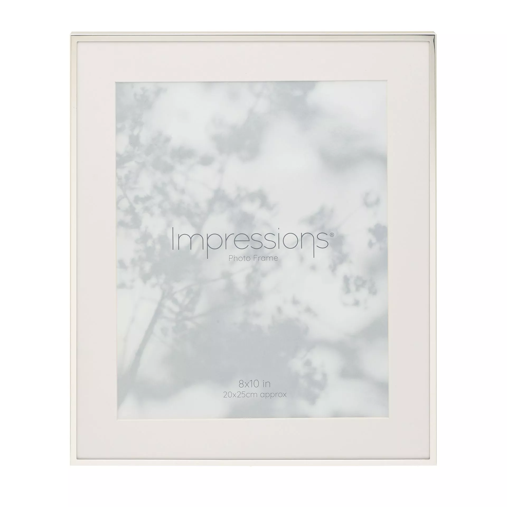 RAMKA NA ZDJĘCIE srebrna, biała obwódka wokół zdjęcia, nowoczesny styl, piękna RAMKA NA ZDJĘCIE srebrna, biała obwódka wokół zdjęcia, nowoczesny styl, piękna