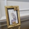 RAMKA NA ZDJĘCIE złota, Harry Potter, sowa Hedwiga, dla fanów, nowoczesna, piękna