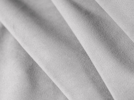 SOFA Halley 3-osobowa aksamitna, eleganckie przeszycia, zaoblone kształty, designerski styl, srebrna-5