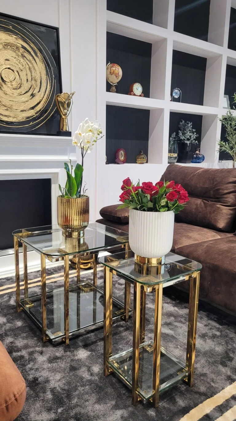 ZESTAW 3 DONIC ryflowanych, biało-złote z ceramiki mrozoodpornej, idealne do ogrodu najwyższa jakośc ZESTAW 3 DONIC ryflowanych, biało-złote z ceramiki mrozoodpornej, idealne do ogrodu najwyższa jakośc