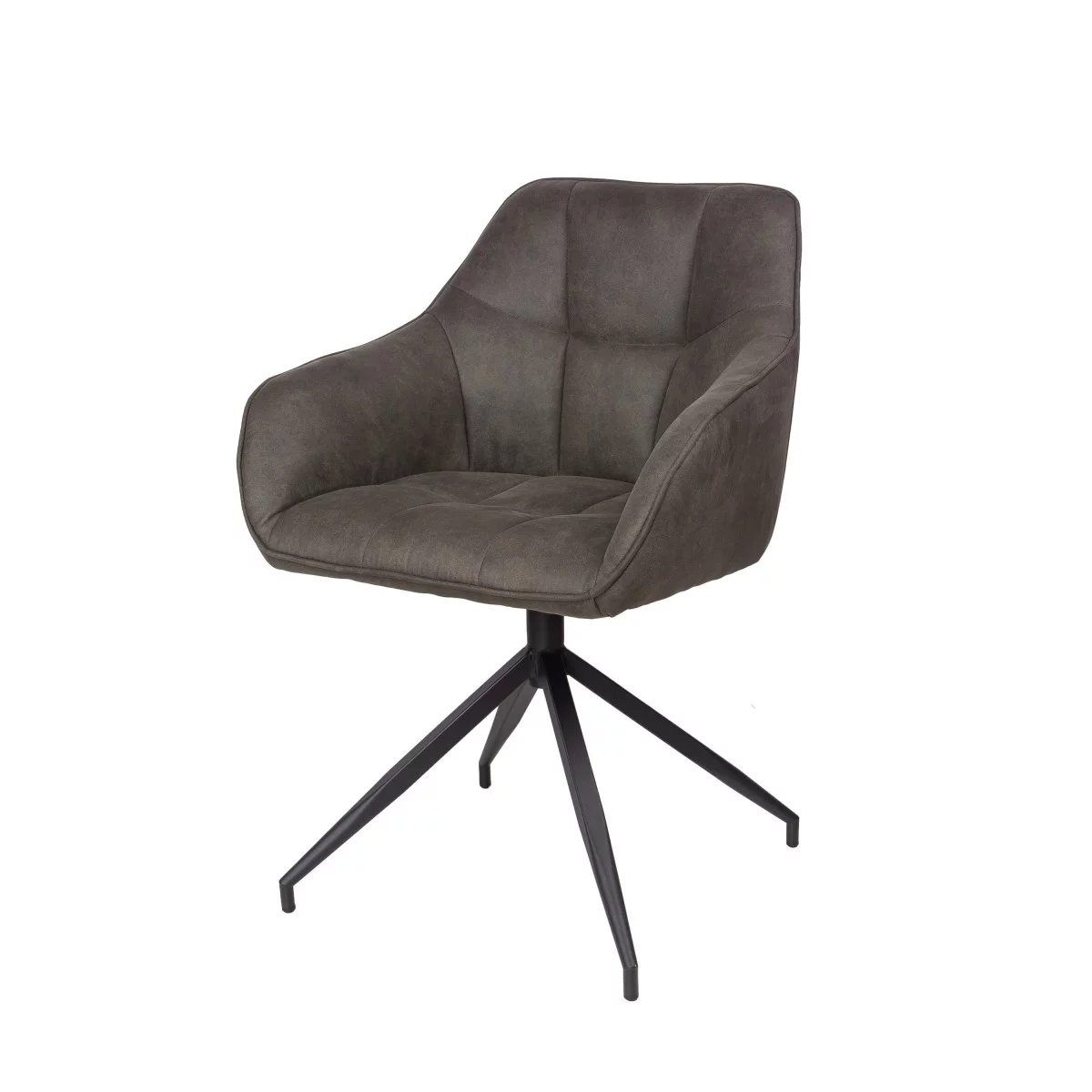 KRZESŁO Nolan obrotowe, czteroramienna, czarna podstawa, różne kolory tkaniny, nowoczesny styl, antracytowe KRZESŁO Nolan obrotowe, czteroramienna, czarna podstawa, różne kolory tkaniny, nowoczesny styl, antracytowe