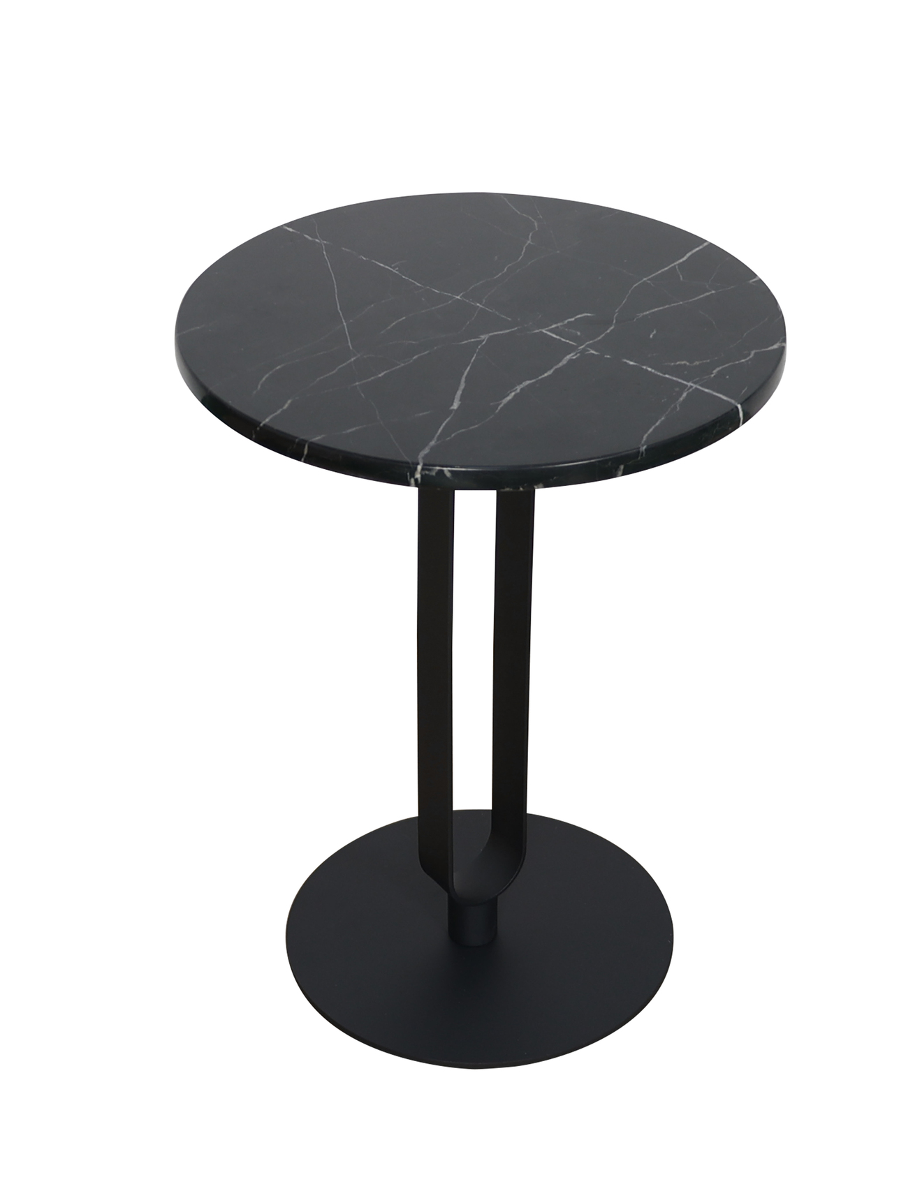 STOLIK POMOCNICZY z metalową, minimalistyczną podstawą, blat imitujący marmur, styl art deco, desigerski STOLIK POMOCNICZY z metalową, minimalistyczną podstawą, blat imitujący marmur, styl art deco, desigerski