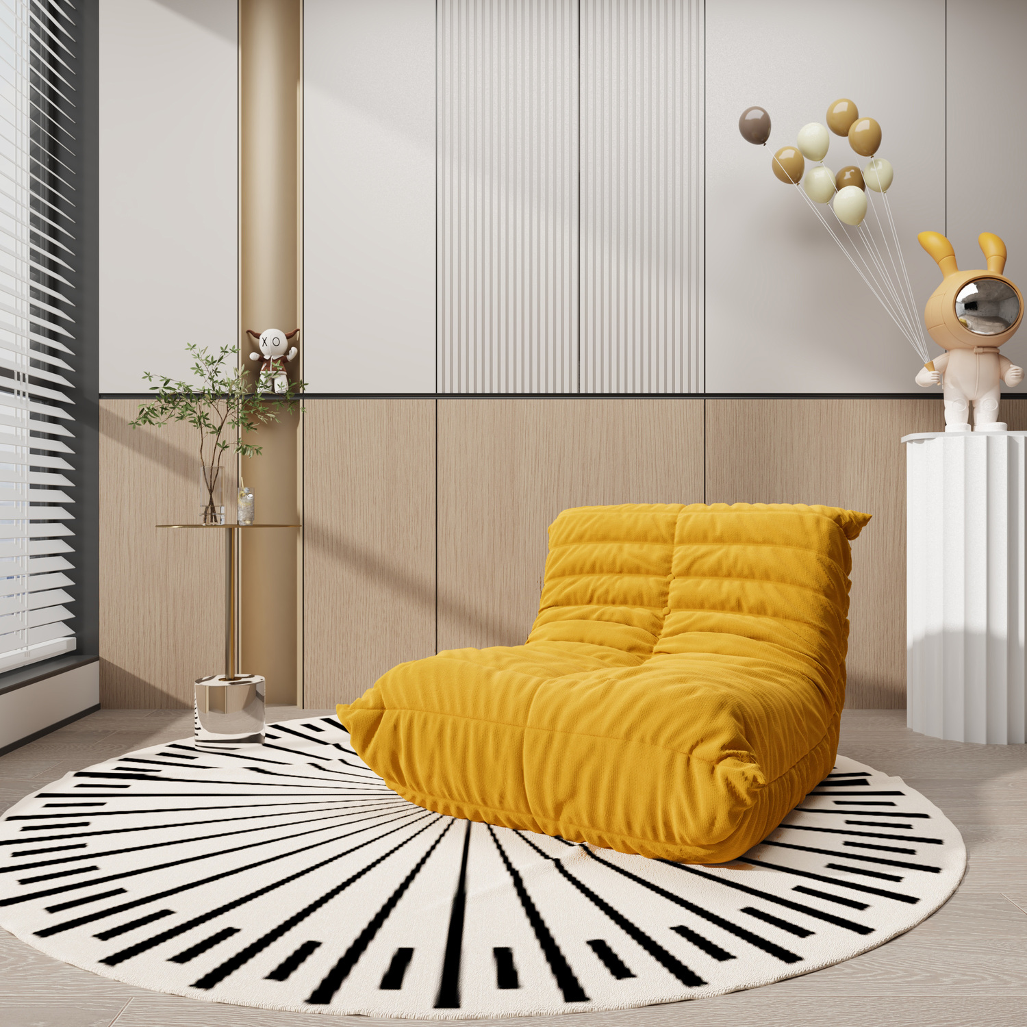 STOLIK POMOCNICZY z przezroczystą, akrylową podstawą, metalowy złoty blat na filarze, nowoczesny styl, do salonu STOLIK POMOCNICZY z przezroczystą, akrylową podstawą, metalowy złoty blat na filarze, nowoczesny styl, do salonu