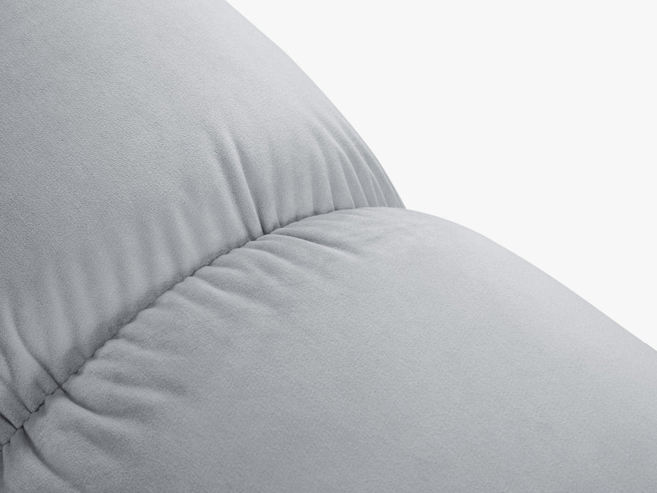 SOFA Bellis 3-osobowa, obicie z tkaniny (kolor do wyboru), zaoblone kształty, nowoczesny loftowy styl, blu06, nowoczesna SOFA Bellis 3-osobowa, obicie z tkaniny (kolor do wyboru), zaoblone kształty, nowoczesny loftowy styl, blu06, nowoczesna