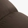 SOFA Bellis 3-osobowa, obicie z tkaniny (kolor do wyboru), zaoblone kształty, nowoczesny loftowy styl, blu48, piękna, premium