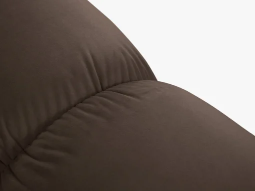 SOFA Bellis 3-osobowa, obicie z tkaniny (kolor do wyboru), zaoblone kształty, nowoczesny loftowy styl, blu48, piękna, premium