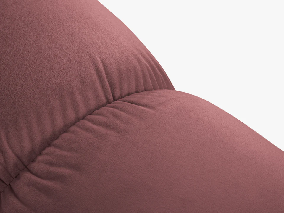 SOFA Bellis 3-osobowa, obicie z tkaniny (kolor do wyboru), zaoblone kształty, nowoczesny loftowy styl, blu52, wyjątkowa SOFA Bellis 3-osobowa, obicie z tkaniny (kolor do wyboru), zaoblone kształty, nowoczesny loftowy styl, blu52, wyjątkowa