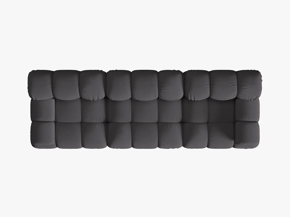 SOFA Bellis 3-osobowa, obicie z tkaniny (kolor do wyboru), zaoblone kształty, nowoczesny loftowy styl, son15, nowoczesna SOFA Bellis 3-osobowa, obicie z tkaniny (kolor do wyboru), zaoblone kształty, nowoczesny loftowy styl, son15, nowoczesna