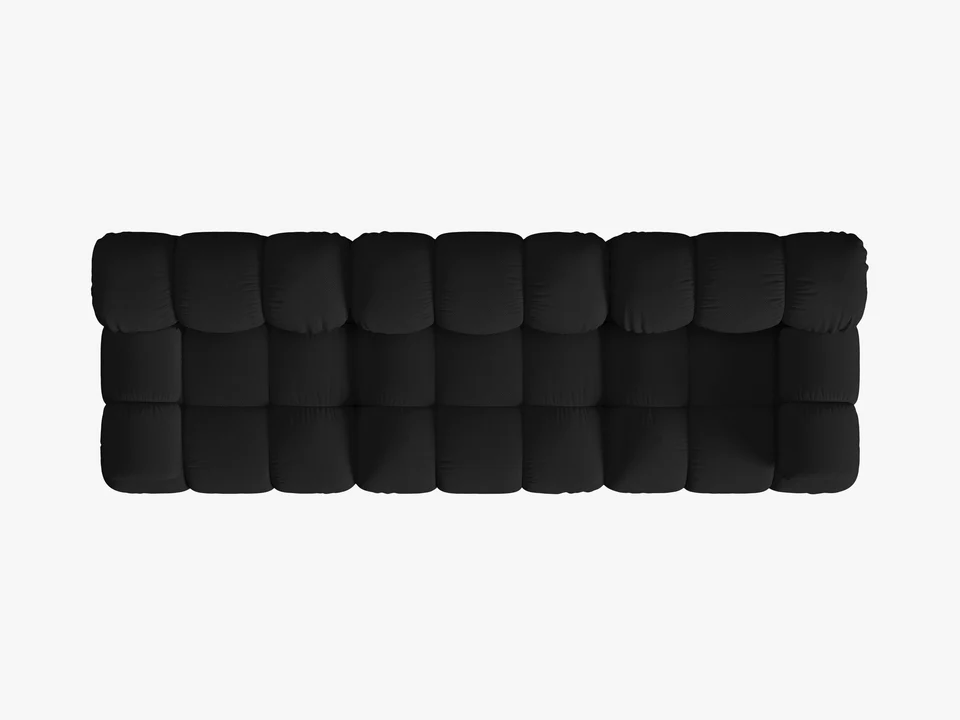 SOFA Bellis 3-osobowa, obicie z tkaniny (kolor do wyboru), zaoblone kształty, nowoczesny loftowy styl, son19, ekskluzywna SOFA Bellis 3-osobowa, obicie z tkaniny (kolor do wyboru), zaoblone kształty, nowoczesny loftowy styl, son19, ekskluzywna