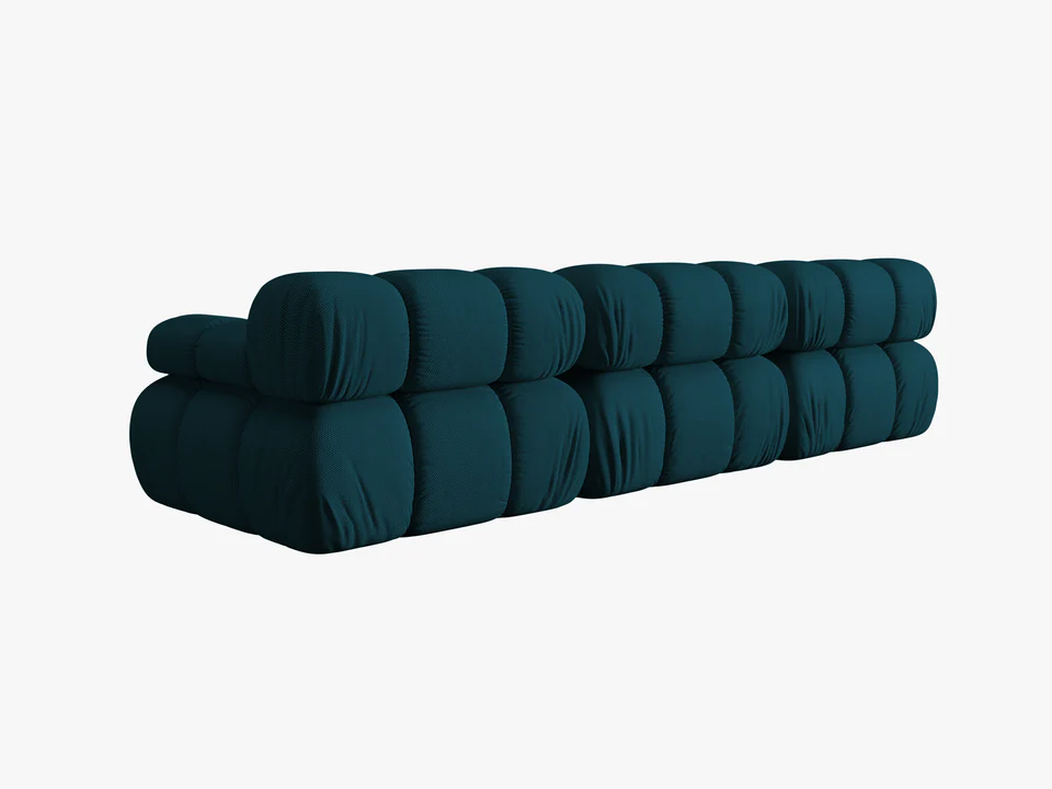 SOFA Bellis 3-osobowa, obicie z tkaniny (kolor do wyboru), zaoblone kształty, nowoczesny loftowy styl, son87, wyjątkowa SOFA Bellis 3-osobowa, obicie z tkaniny (kolor do wyboru), zaoblone kształty, nowoczesny loftowy styl, son87, wyjątkowa