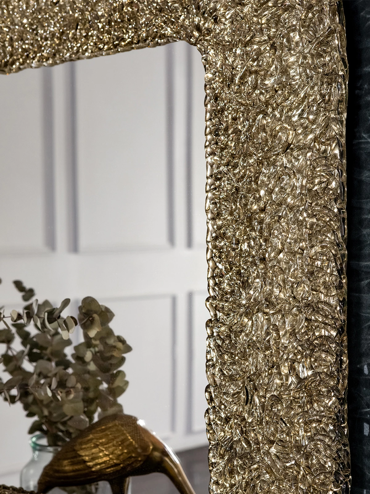 LUSTRO ŚCIENNE Makabra włoskie, złota designerska rama, najwyższa jakość, premium, piękne