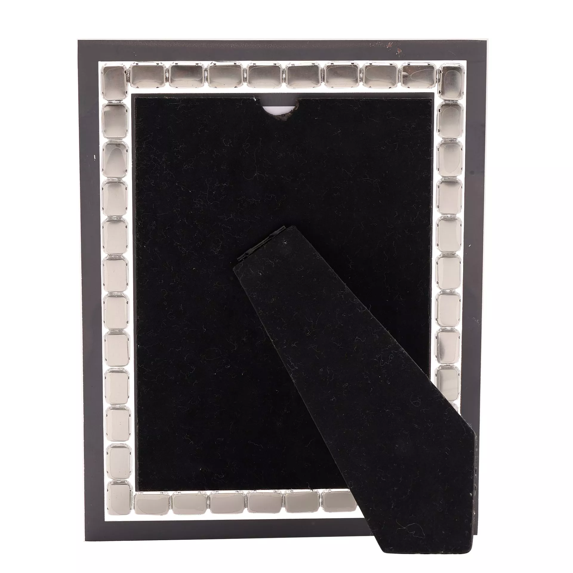 RAMKA NA ZDJĘCIE z srebrną ramą i dekoracyjną, kryształową obwódką, nowoczesny glamour, ekskluzywna RAMKA NA ZDJĘCIE z srebrną ramą i dekoracyjną, kryształową obwódką, nowoczesny glamour, ekskluzywna