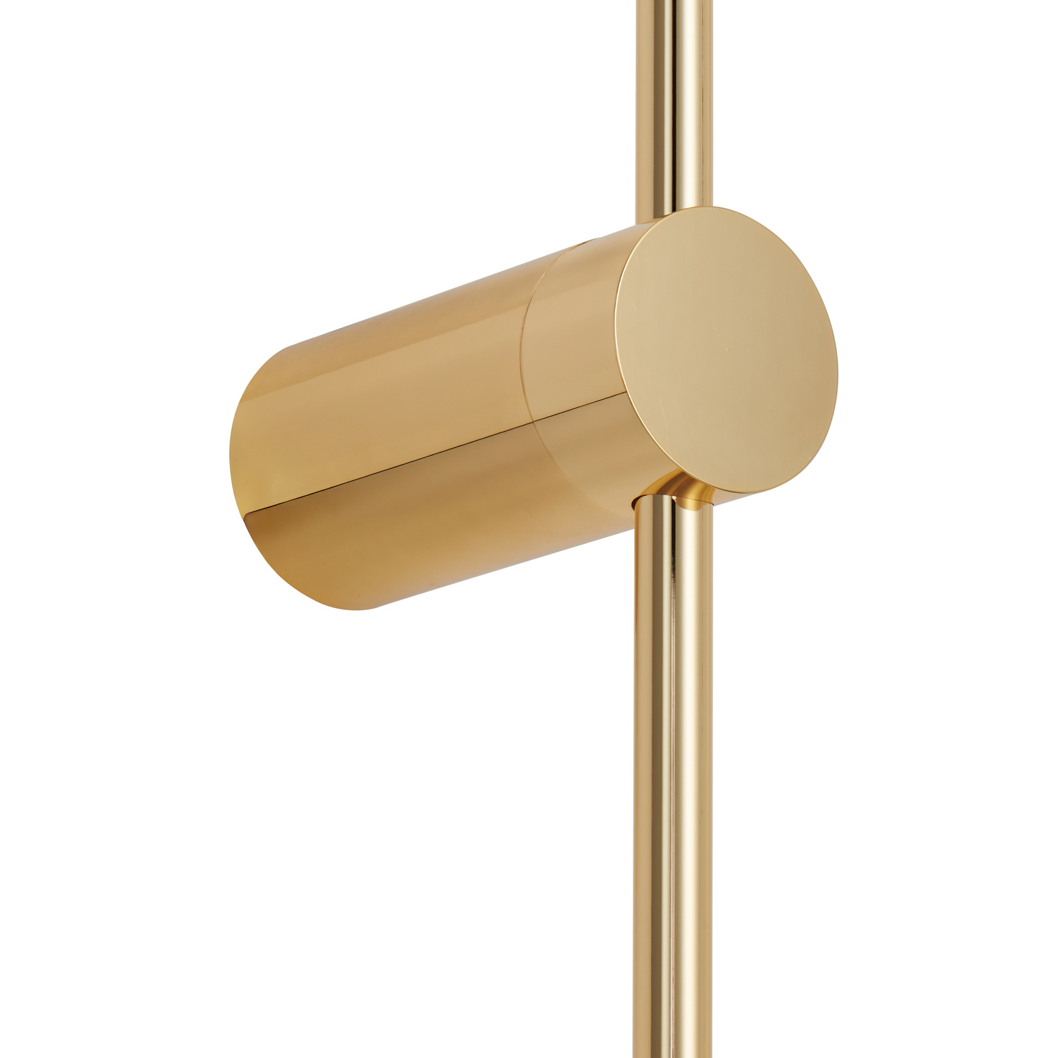 KINIKET ŚCIENNY Sparo LED, złoty, minimalistyczna, pionowa forma, nowoczesny styl glamour, premium