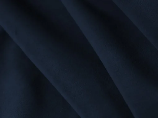 SOFA 3-osobowa Lisa, przeszywana, zaoblone kształty, miękkie siedzisko, ciemnoniebieska tapicerka, designerski styl, premium