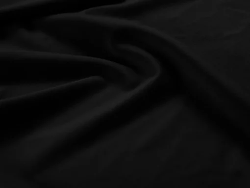 SOFA MADARA 2-osobowa na metalowych nogach, czarna aksamitna tapicerka, nowoczesny styl, do salonu