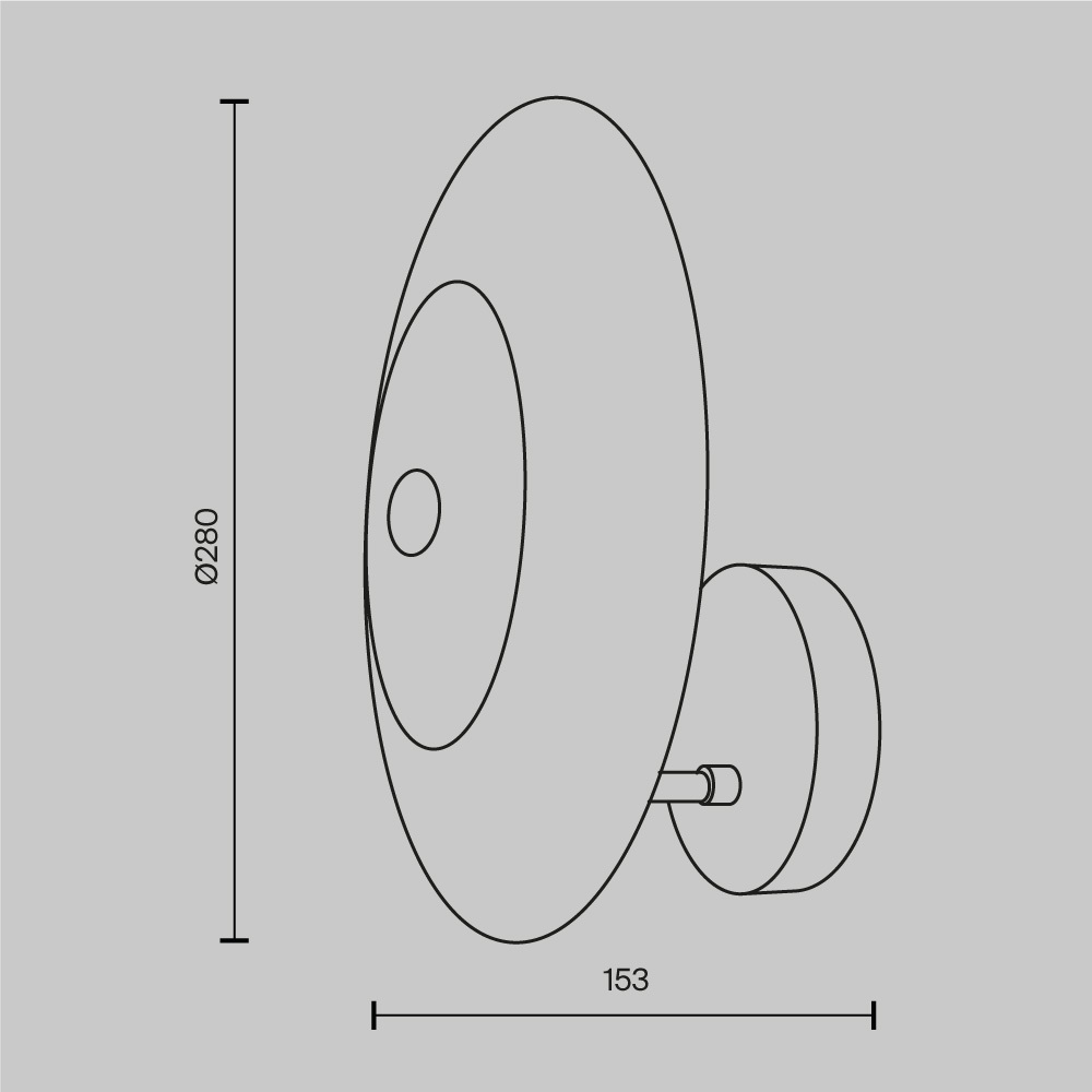 KINKIET Aster na złotej, metalowej oprawie, szklane koło z dekoracyjnymi żłobieniami, nowoczesny styl, wymiary KINKIET Aster na złotej, metalowej oprawie, szklane koło z dekoracyjnymi żłobieniami, nowoczesny styl, wymiary