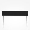 LAMPA WISZĄCA Ambience z białym, okrągłym, metalowym dyfuzorem, duża regulacja wysokości, designerski styl 42 cm, premium