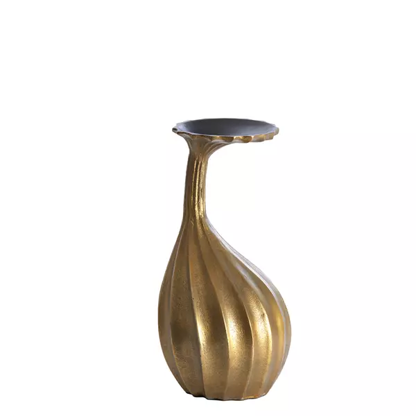 WAZON DEKORACYJNY o geometrycznych kształtach, kolor antycznego brązu, klasyka z nutą nowoczesności, piękny WAZON DEKORACYJNY o geometrycznych kształtach, kolor antycznego brązu, klasyka z nutą nowoczesności, piękny