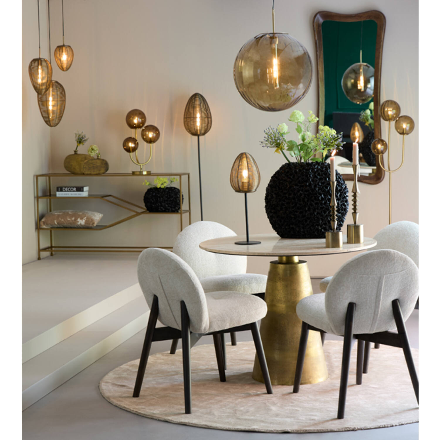 WAZON Obida prostokątny, zaokrąglone boki, kolor antycznego brązu, klasyczny z nutą nowoczesności, piękny